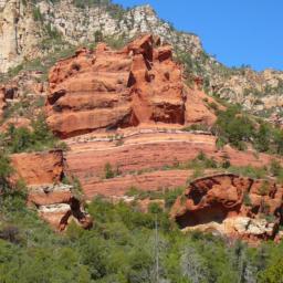 Red rock formation near Sedona, AZ