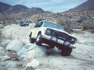 Scaling that rock.