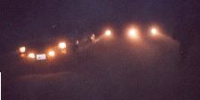 Darkness shouldn't really matter in the fog 
- but that made us wrap it up and head home
