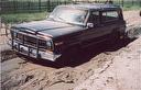 A good start: Nick's stuck in SoCal's only mudhole!